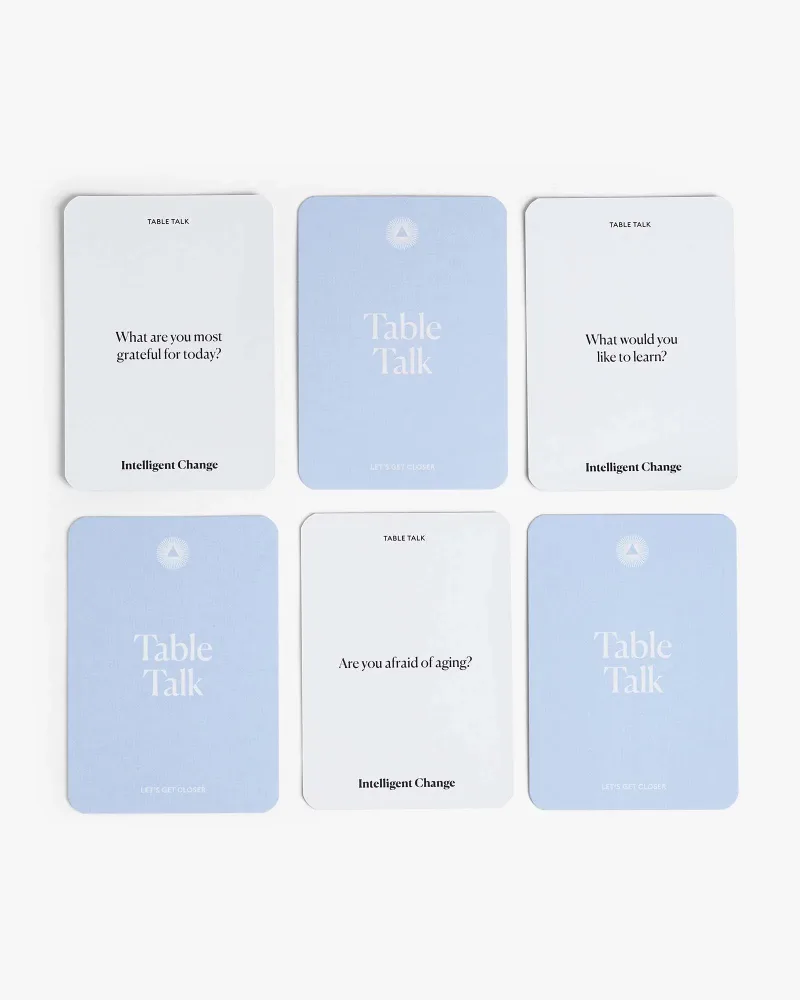 Intelligent Change: Get Closer Conversation Game: Table Talk
