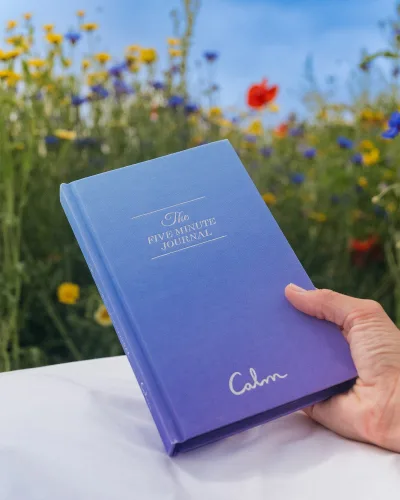 Calm x The Five Minute Journal