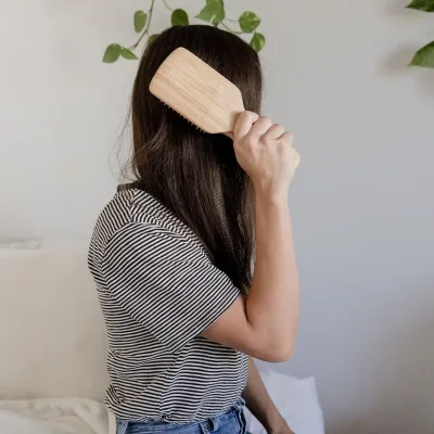 Zero Waste Store : brosse à cheveux en bambou