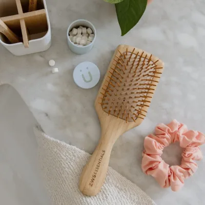 Zero Waste Store : brosse à cheveux en bambou