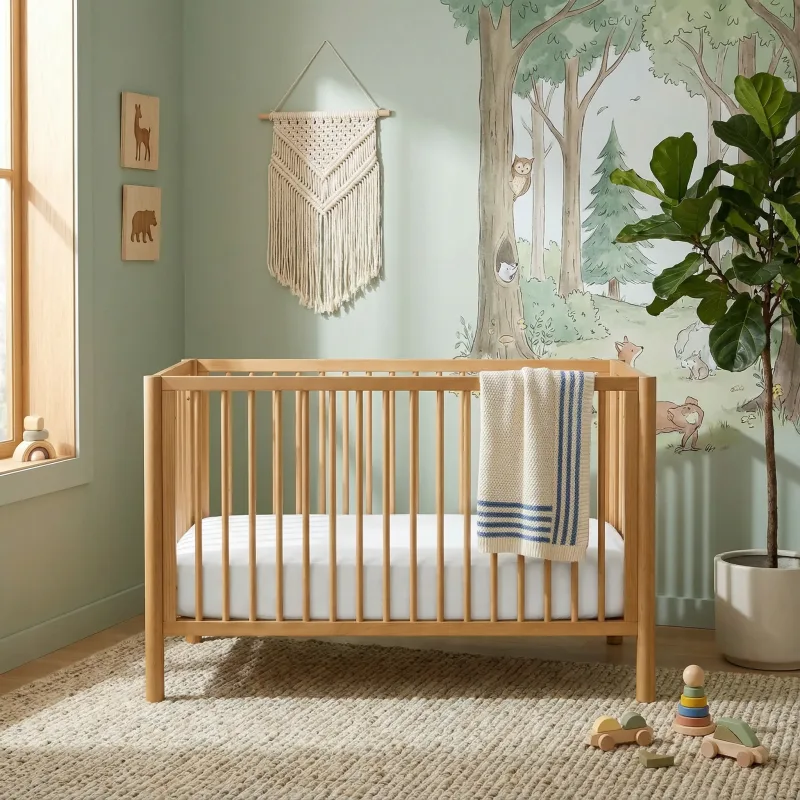 CleanBamboo® Signature Sateen Spjälsängs- och Juniorsängslakan