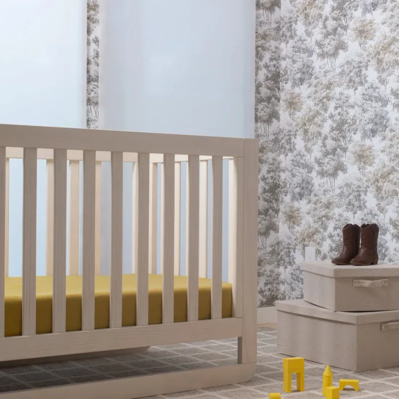 Linen+ Bamboo Kinderbett- & Kleinkind-Spannbetttuch