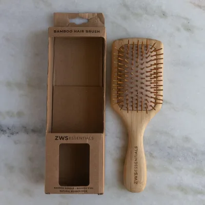 Zero Waste Store : brosse à cheveux en bambou