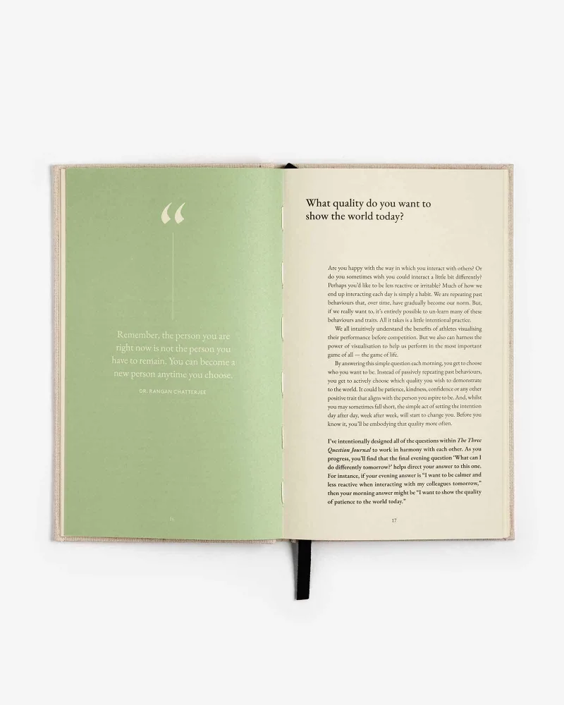 Intelligent Change: The Three Question Journal