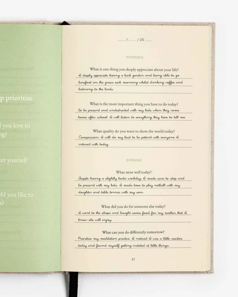 Intelligent Change: The Three Question Journal